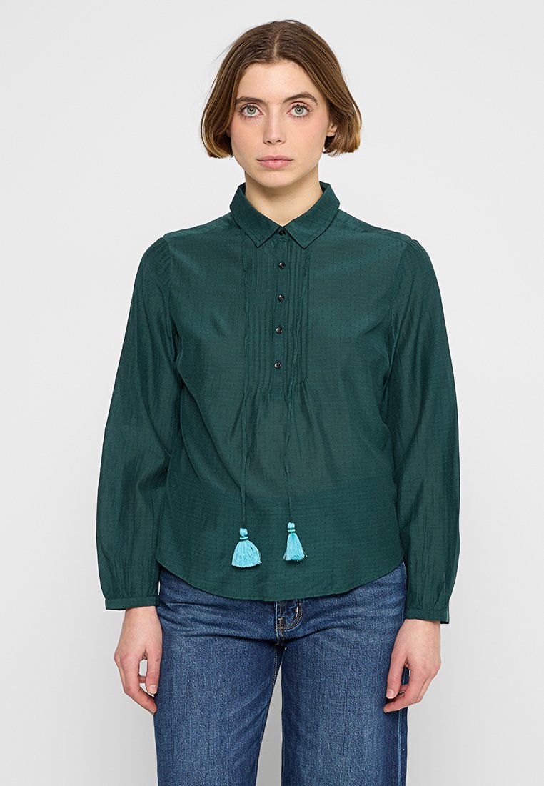 Scotch & Soda Overhemdblouse groen