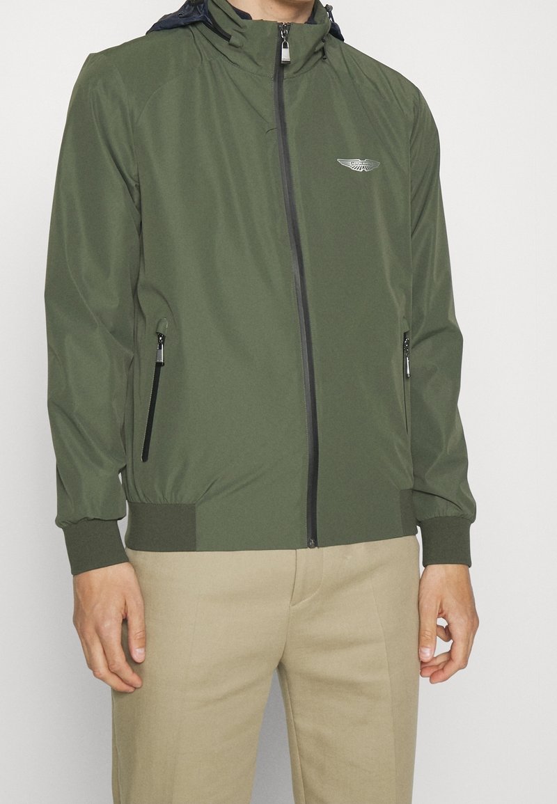 Hackett Aston Martin Racing Giacca a vento - olive