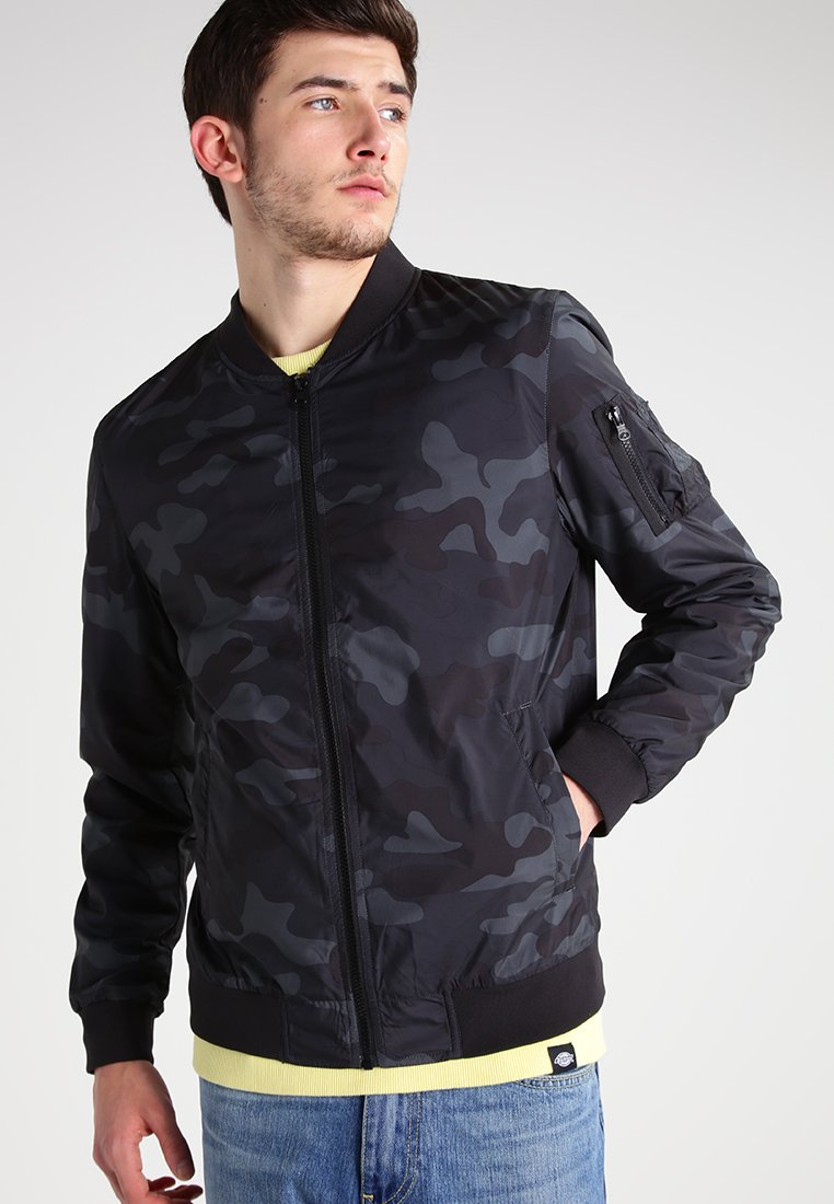 Urban Classics Bomber stiliaus striukė - dark grey