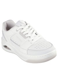 Skechers UNO COURT COURTED - Sneakers basse - weiß