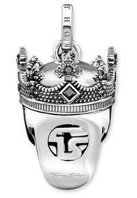 THOMAS SABO TOTENKOPF KRONE  - Anhänger - silver-coloured