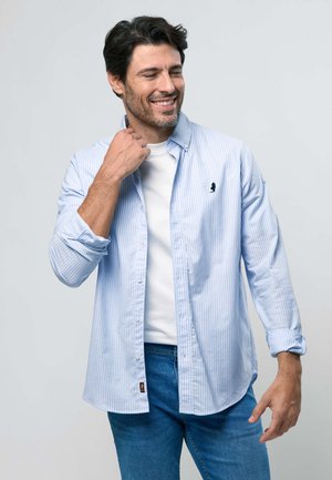 MCS MCGREG - Krekls - light blue stripe