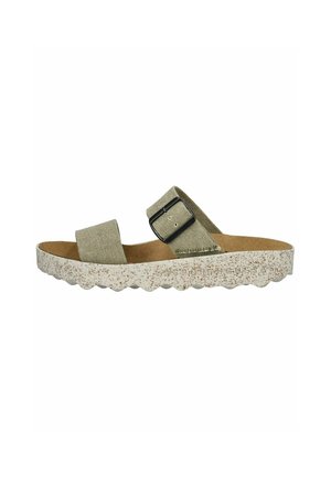 Mules - khaki