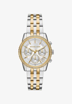 Michael Kors BYRANT - Chronograph - silver coloured and gold coloured