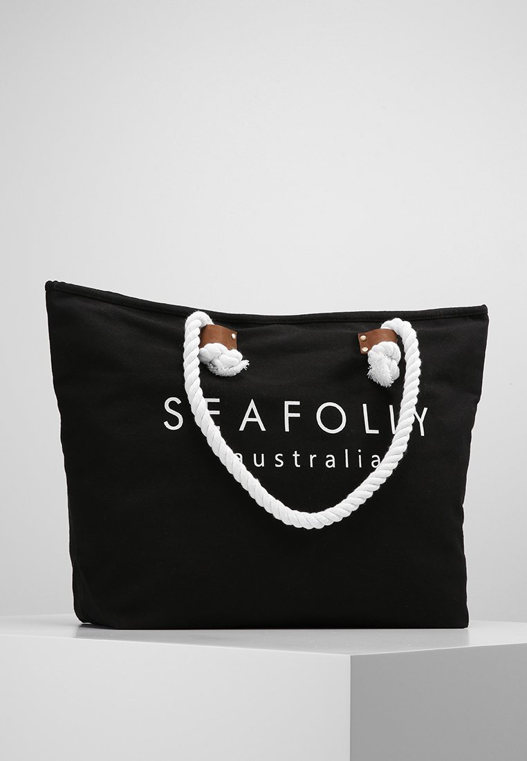 Seafolly - SHIP SAIL TOTE - Strand accessories - black, Forstør