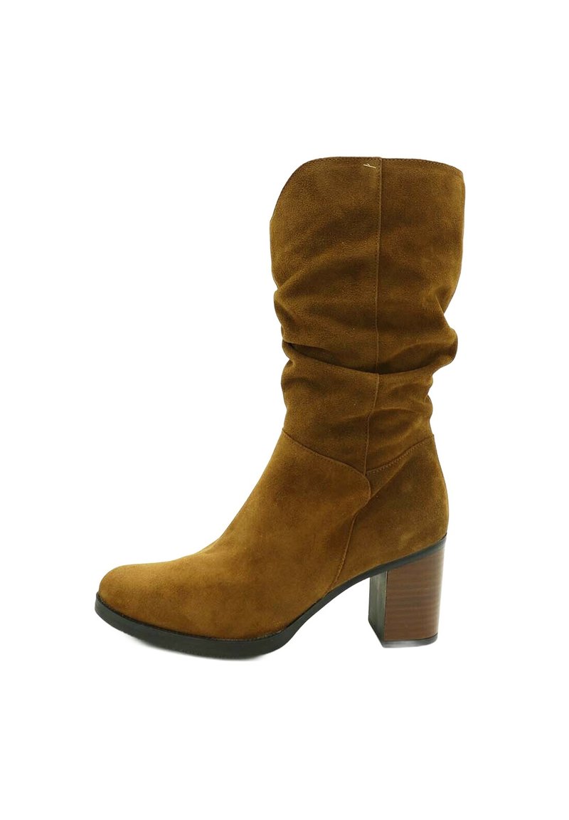 Merisell ARRUGADA ELIO PITTI TABACO - Botas de tacón - marrón
