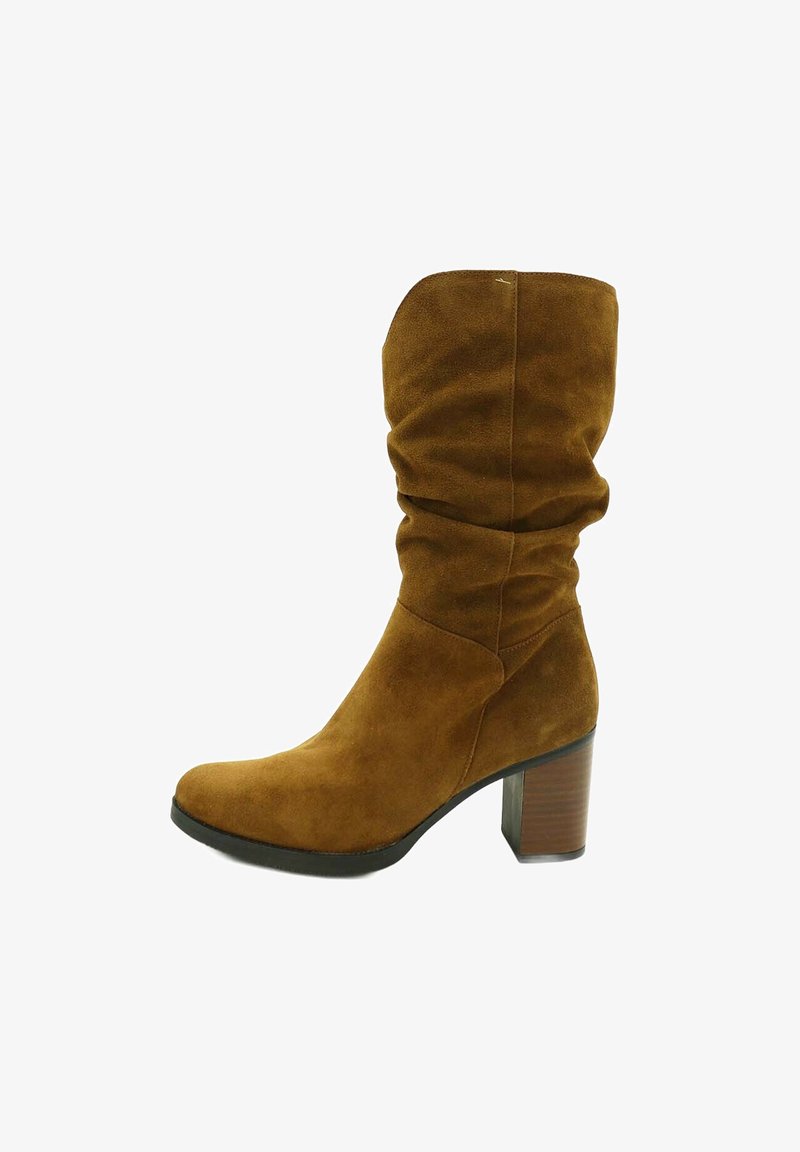 Merisell ARRUGADA ELIO PITTI TABACO - Botas de tacón - marrón