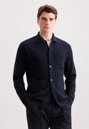 Strickjacke - dark blue