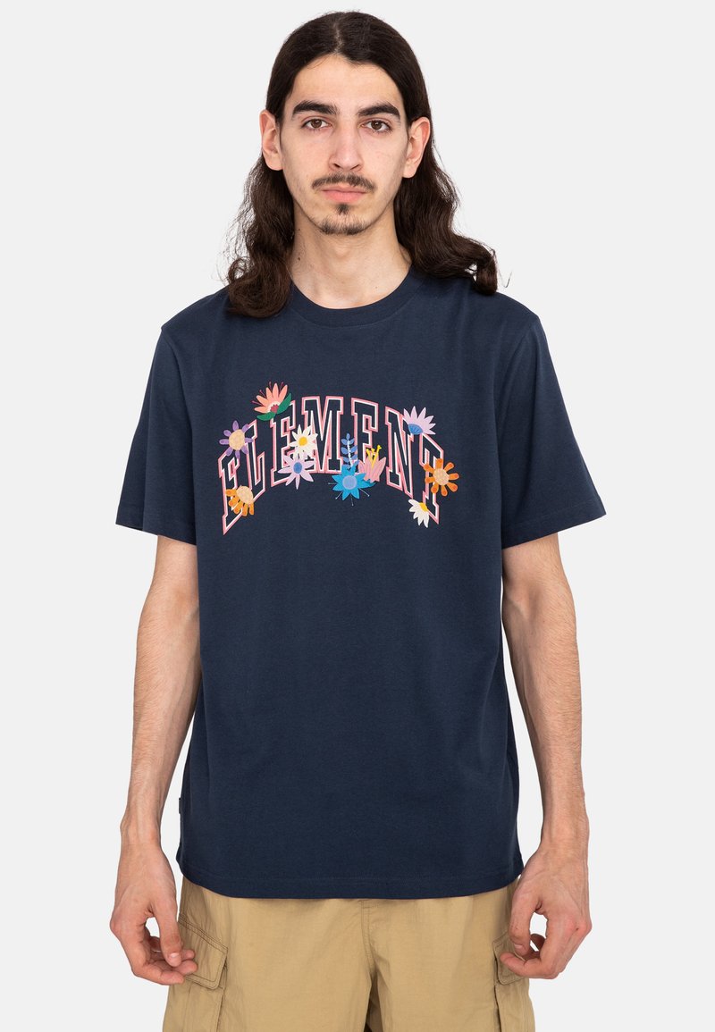 Element IN BLOOM - Camiseta estampada - blue