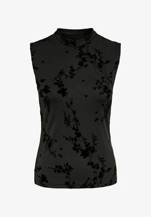 JDY, BLOUSE JDYFLORA BLOUSE - Blouse - black
