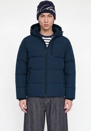 Jack & Jones, JJEBECKS PUFFER SN - Зимно яке - sky captain