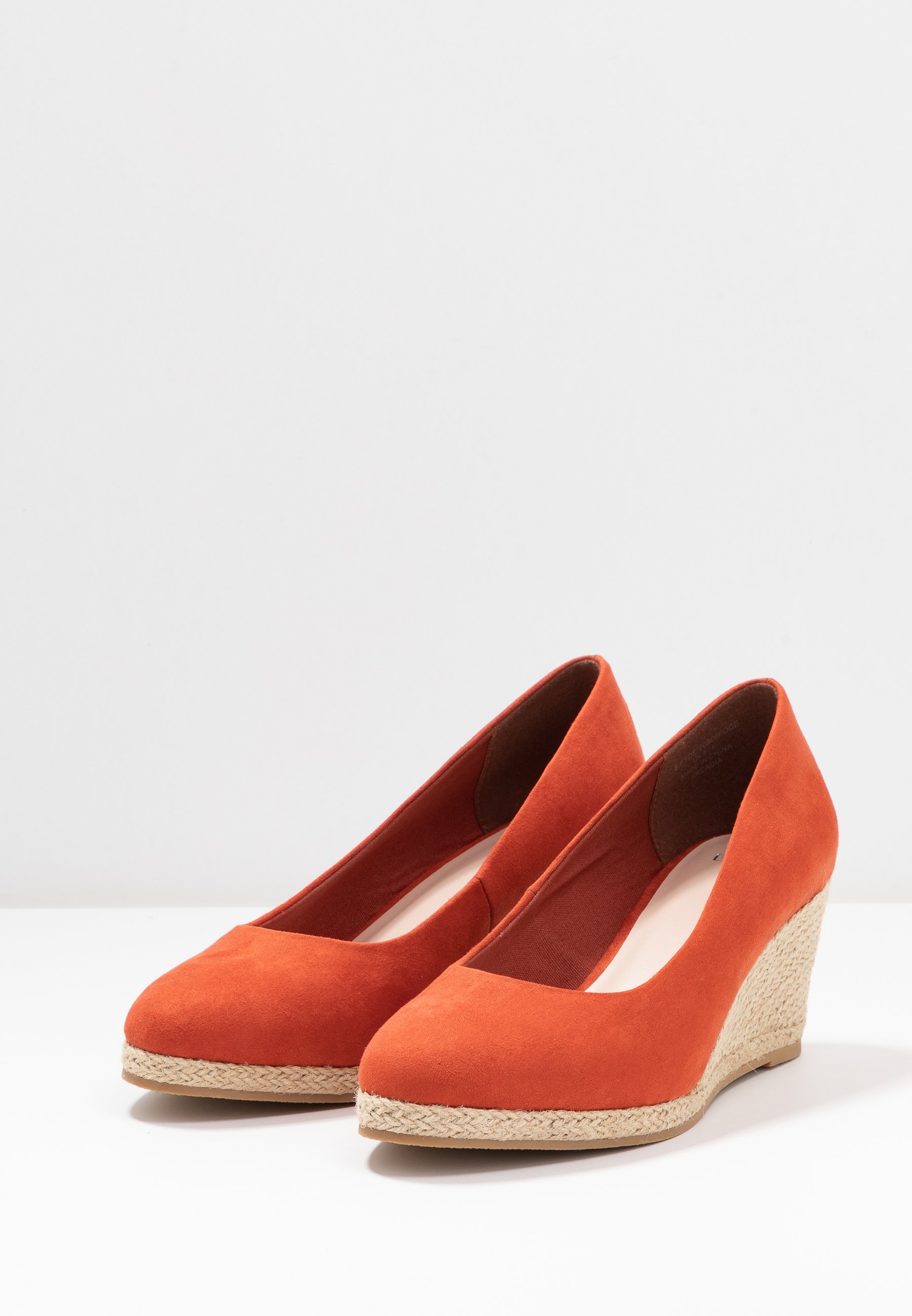 WIDE FIT FYDE HESSIAN WEDGE SHOE Pumps med kilklack spice WIDE FIT FYDE HESSIAN WEDGE SHOE Pumps med kilklack spice