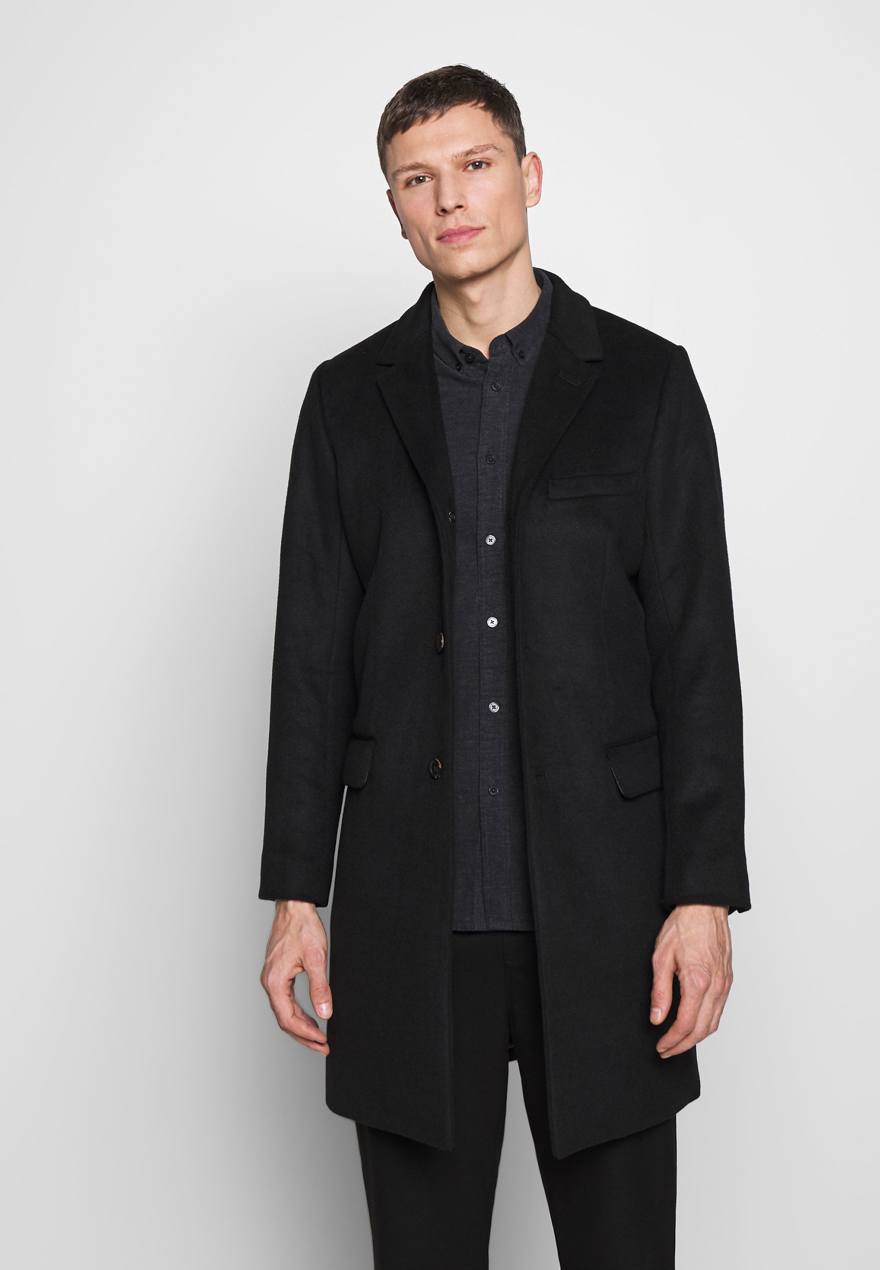 Abercrombie & Fitch Manteau classique blacknoir ZALANDO.FR Abercrombie & Fitch Manteau classique blacknoir ZALANDO.FR