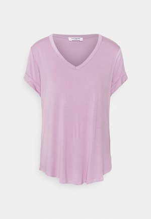KARLY SHORT SLEEVE - T-shirt basic - soft mauve