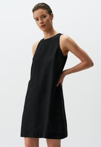 Jimmy Key CREW NECK SLEEVELESS - Freizeitkleid - black