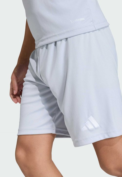 adidas PERFORMANCE ENTRADA26 SHORTS KIDS UNISEX - Pantalón corto de deporte - team light grey white — foto 3
