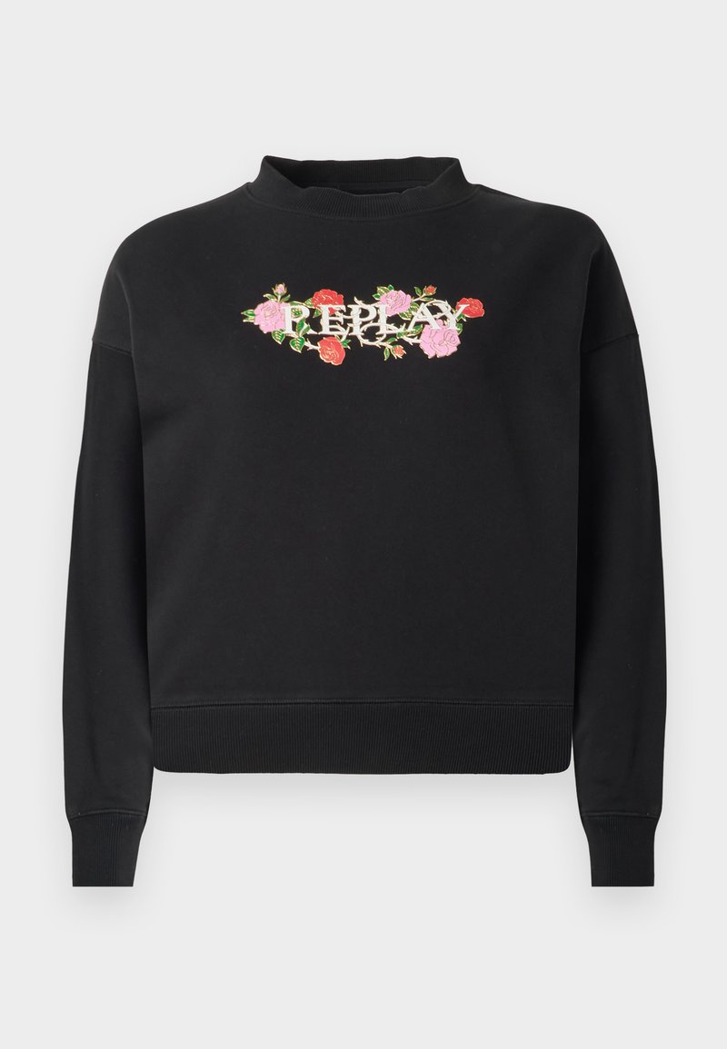 Replay Sweater zwart
