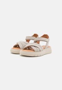 Tamaris Sandali con zeppa - taupe