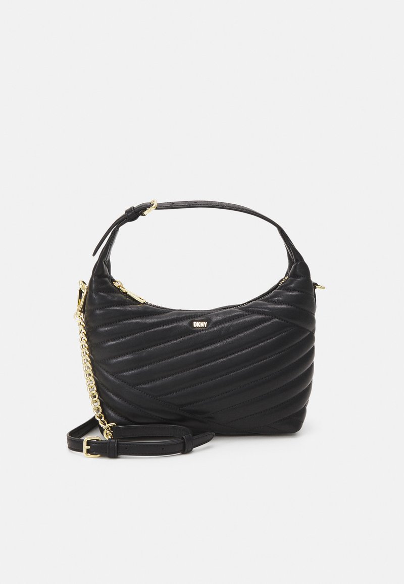 DKNY SARA HOBO Handbag black/gold/black Zalando.co.uk