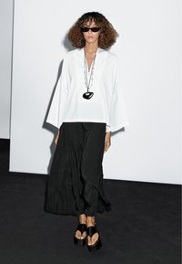 Massimo Dutti -UP FRONT  - Blouse - white