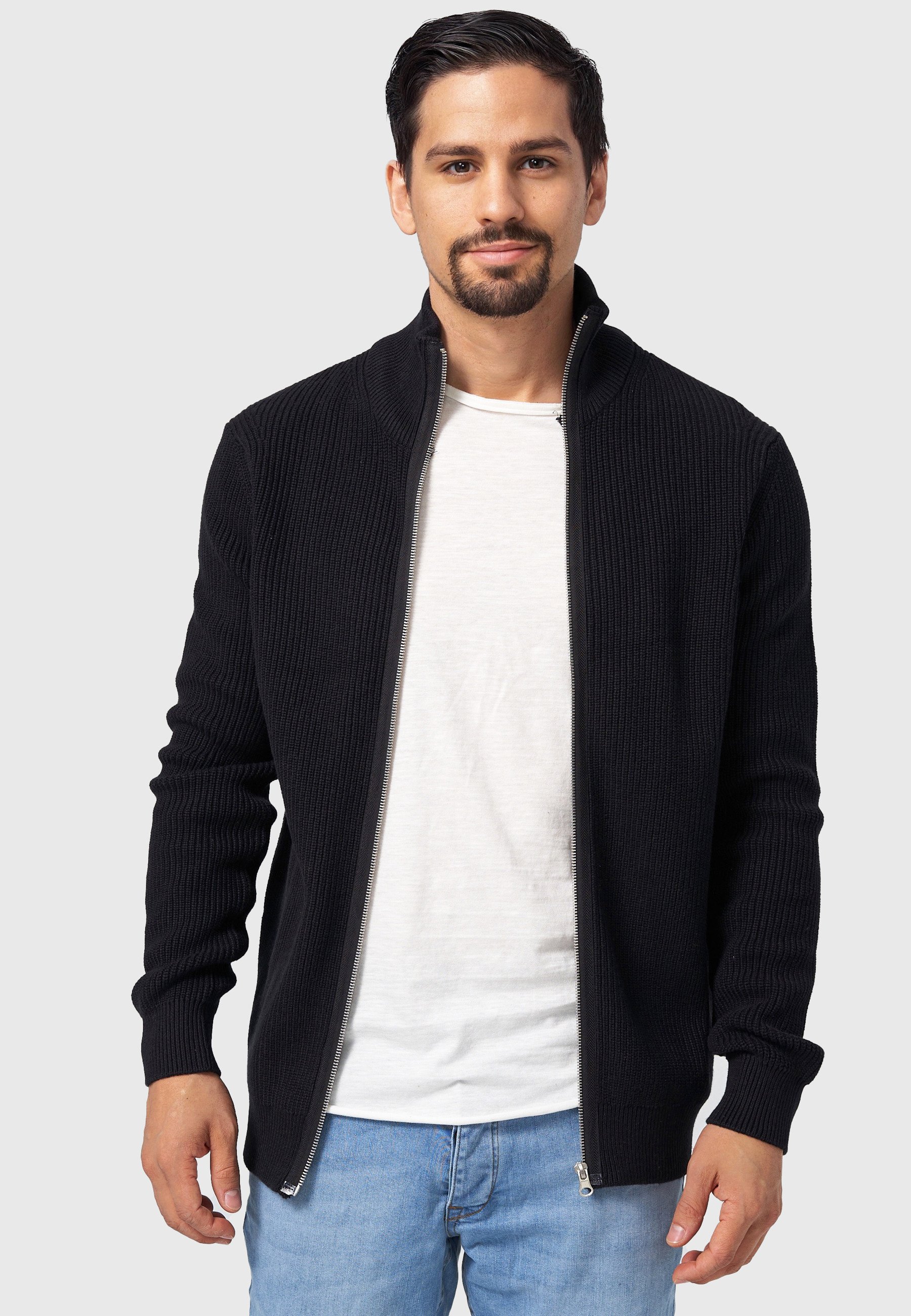 monari pullover grau glitzer