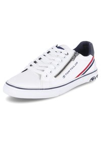 TOM TAILOR Schnürschuhe im Knitted-Look Sneaker (1-tlg) Schnürschuhe im