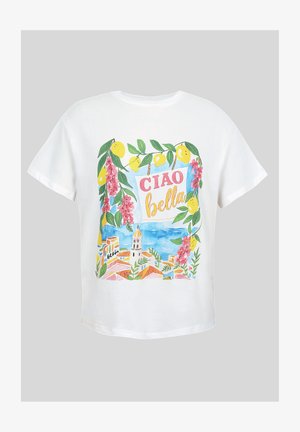 Even&Odd by Zalando, T-shirt imprimé - washed white