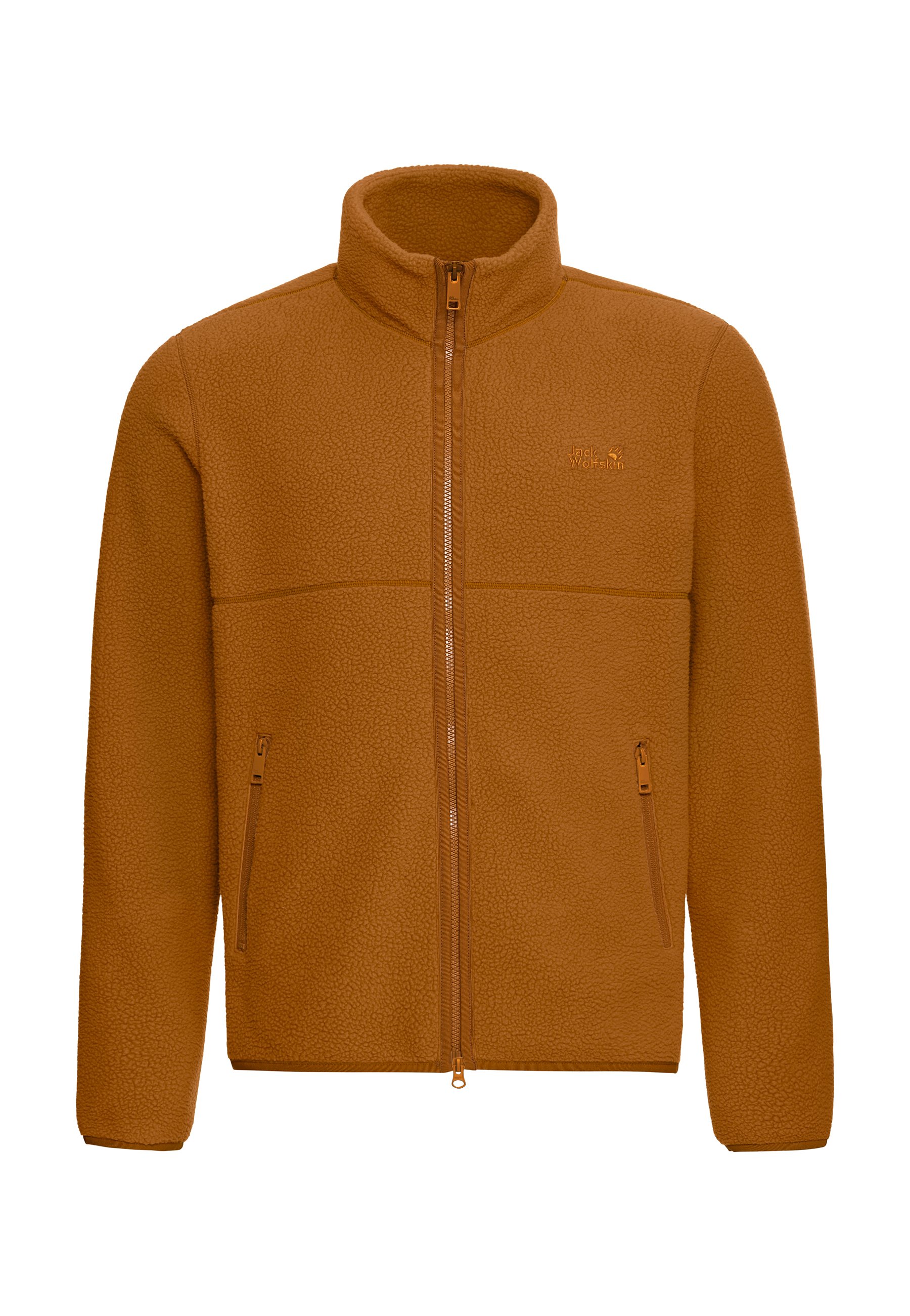 Jack Wolfskin LITE CURL FZ M - Fleece jacket - autumn leaves/brown