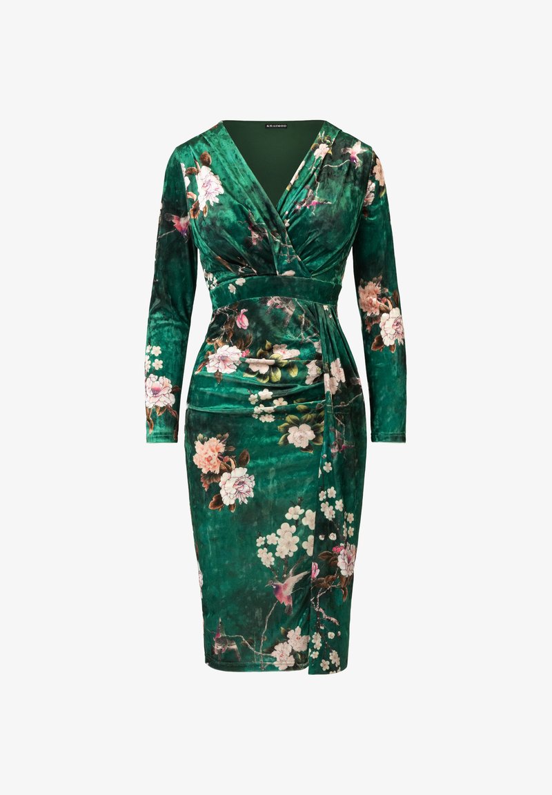 Kraimod Shift dress - grn weiss/green - Zalando Kraimod Shift dress - grn weiss/green - Zalando