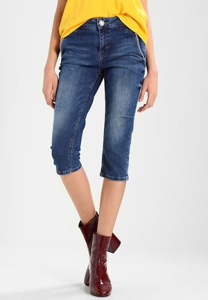 Jeansshorts - stone blue denim