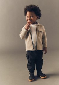 Next ZIP - Strickjacke - stone