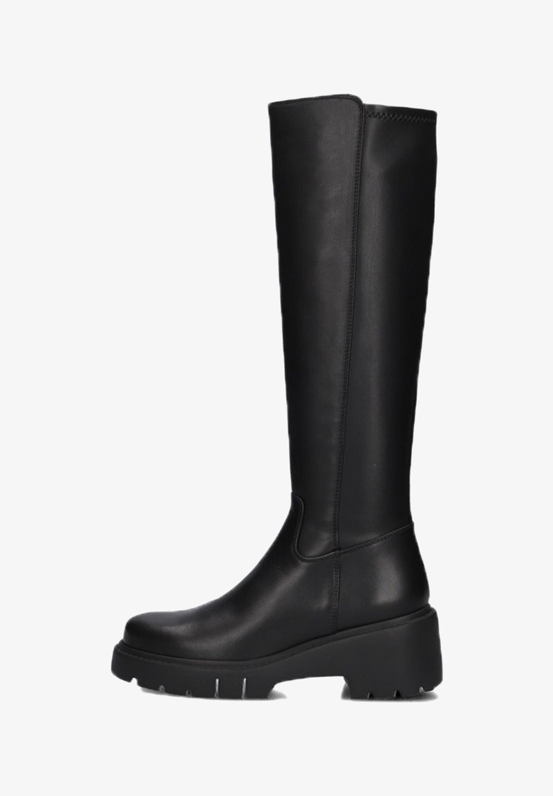 Unisa Plateaulaarzen - zwart