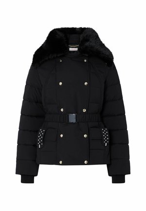 LIU JO, LIU JO PADDED JACKET WITH BELT - Veste d'hiver - black