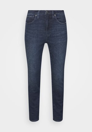 Madewell Jeans Skinny Fit - bensley comp/ overdye blue black