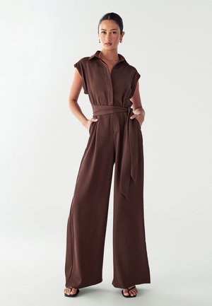 WILLA KOBE - Kombinezon - chocolate