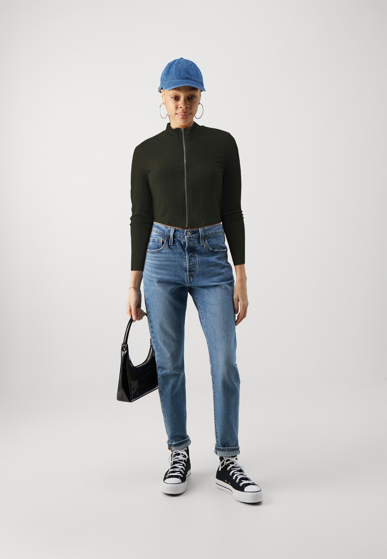 ONLNELLA SHORT ZIP CARDIGAN