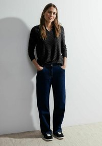 Cecil Langarmshirt - schwarz