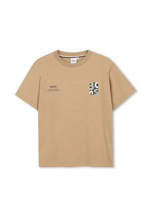 SHORT SLEEVES TEE - T-shirt con stampa - dark stone