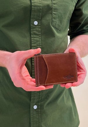 Gusti Leder, AIK - Wallet - dunkelbraun