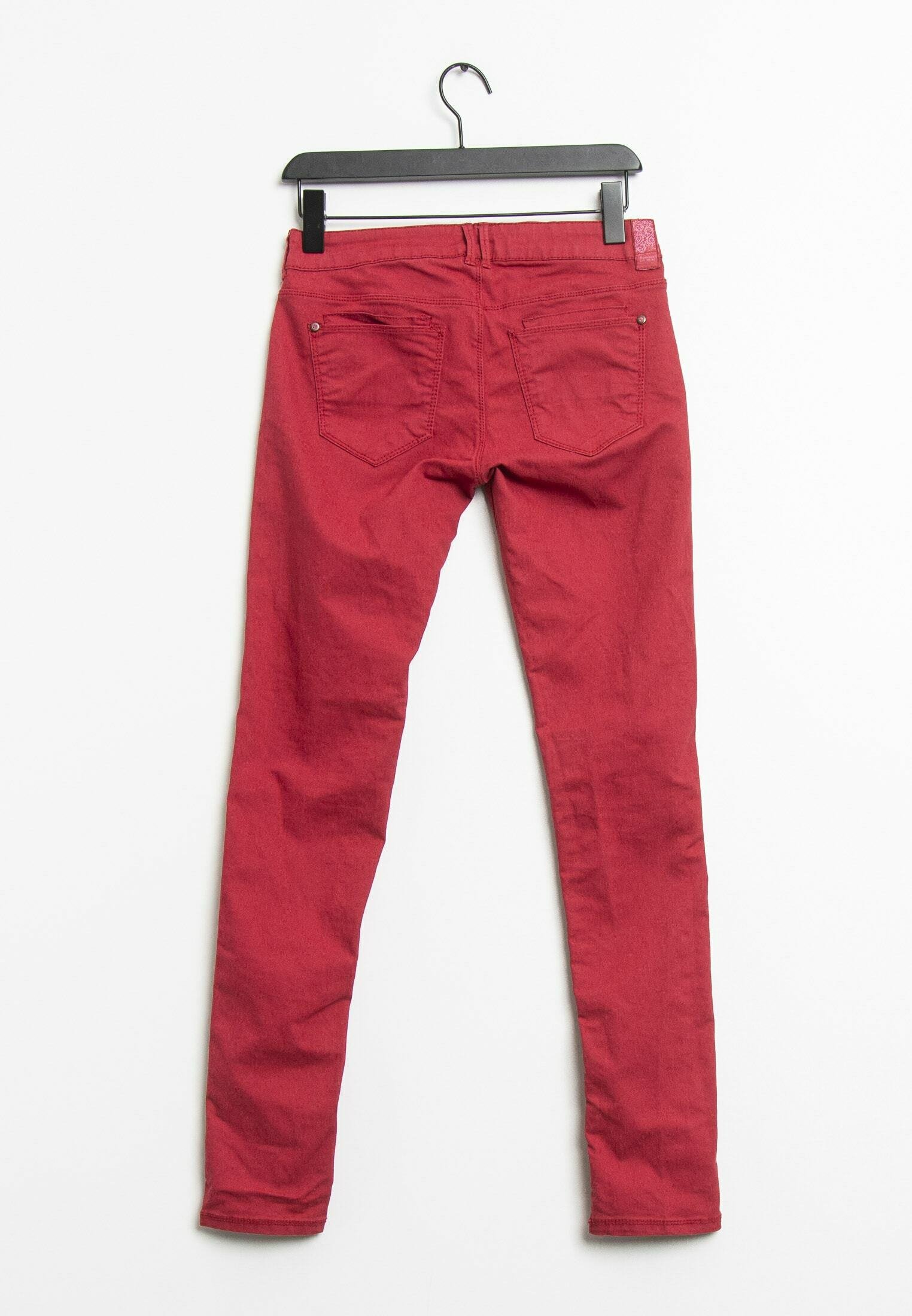 Bershka Pantalones - red/rojo - Zalando.es