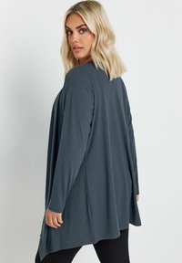 Yours Clothing WATERFALL - Kofta - blue