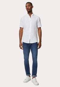 Marks & Spencer LINEN RICH - Camisa - white