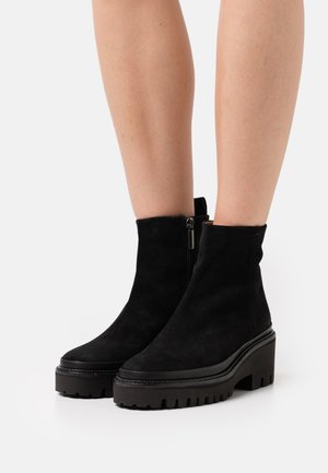 CARMEN - Platform ankle boots - black
