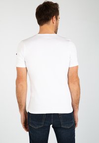 Armor lux CARANTEC MARINIÈRE - T-shirt con stampa - blanc