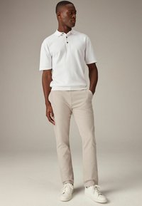 Next 2 PACK SLIM FIT STRETCH - Chinos tipa bikses - blue light stone