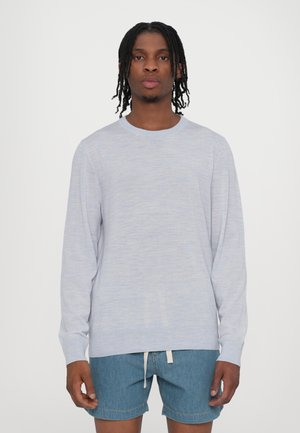 SWEATER - Strikkegenser - ice blue melange