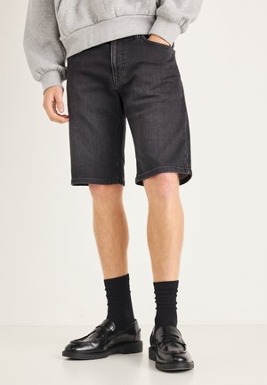 GYMDIGO TRACK - Shorts di jeans - faded black