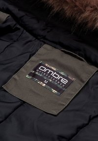 Ombre Parka - green