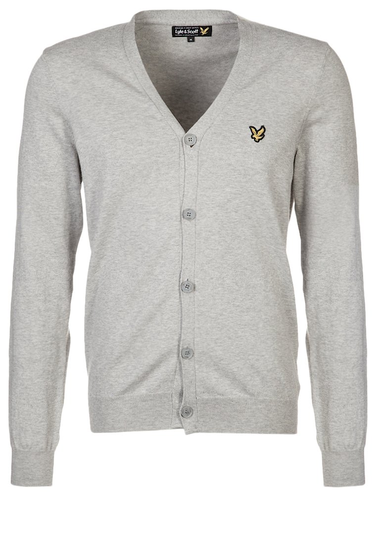 Lyle & Scott Cardigan - light grey - Zalando.co.uk