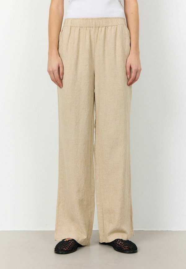 LR-NAJA 7 - Stoffhose - island fossil melange